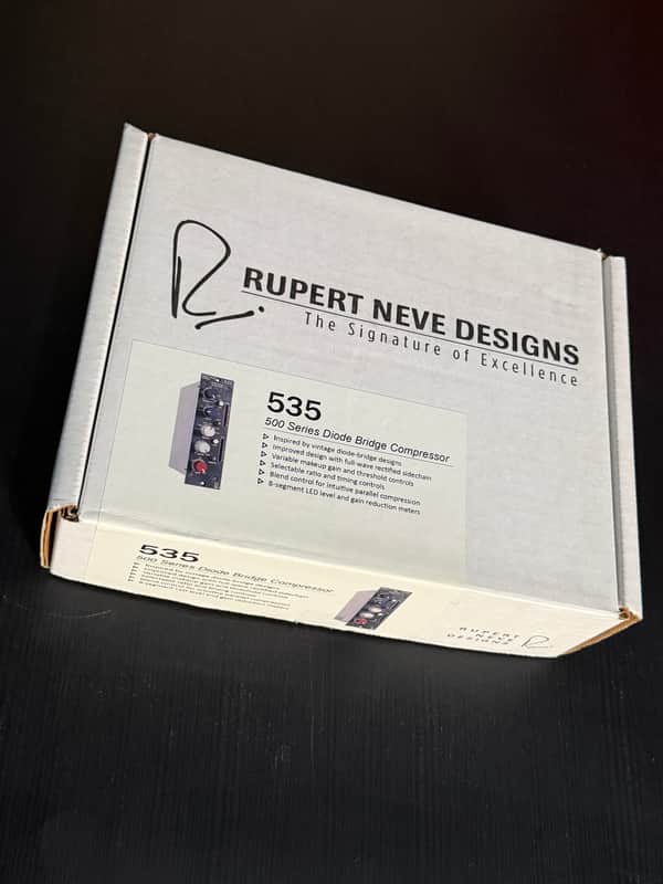 Rupert Neve Designs 535 500 Series Diode Bridge Compressor Module 2017 - Present - Shelford Blue image 1
