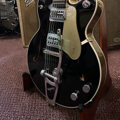 Gretsch G6118T-LTV 130th Anniversary Junior with Bigsby, TV Jones Pickups 2013 - 2017 - 2-Tone Black / Gold Lacquer image 2