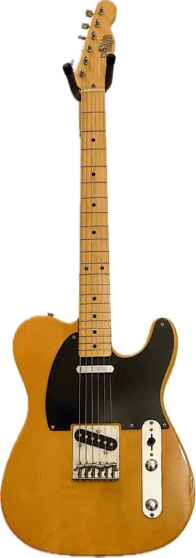 Double Eagle Telecaster ‘52 Ash Body One Piece Maple Neck Late 70’s Early 80’s - Butterscotch image 1