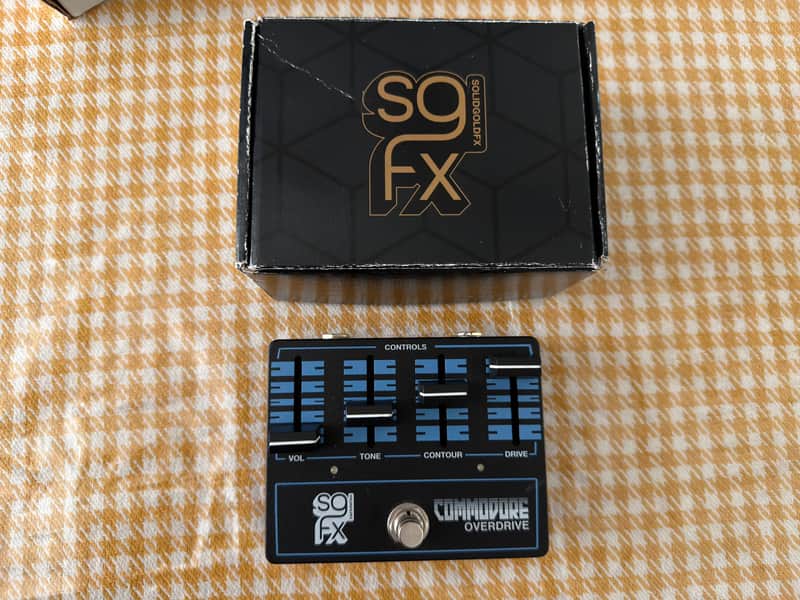 SolidGoldFX Commodore Overdrive 2022 - Present - Black / Blue image 1