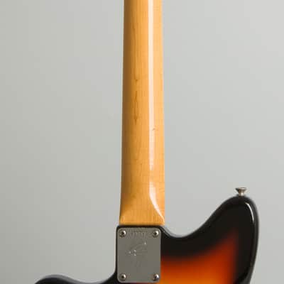 Fender Jazzmaster Solid Body Electric Guitar (1966), ser. #153808, original black tolex hard shell case. image 9