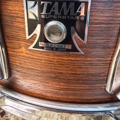 Tama Rosewood 14x6.5 Mastercraft Snare 1980-1982 image 6