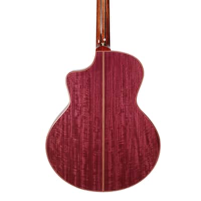 Natasha JC30 (Cedar) - Canadian Cedar and Purpleheart Acoustic Guitar 2023 - Gloss image 4