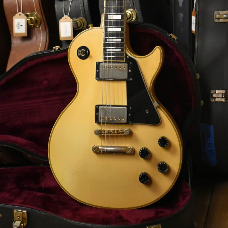 1987 Gibson Les Paul Custom Alpine White w/Case image 1