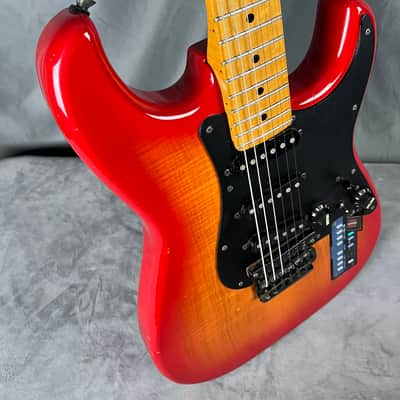 Casio PG-300 Refurbished! MIDI guitar 1980’s Red Burst image 1