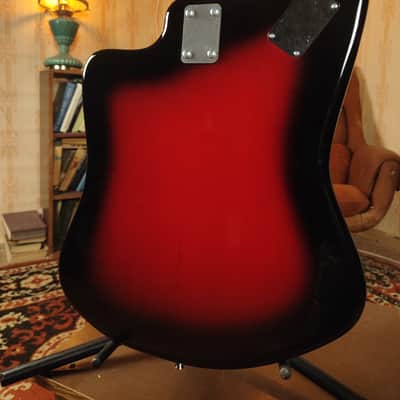 Formanta Style USSR Electric Guitar Built In Tone Bender Soviet Germanium Fuzz image 12
