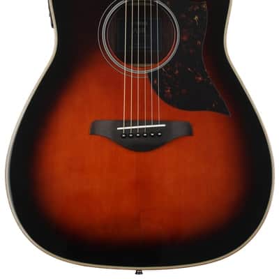 Yamaha A1R Acoustic-electric Guitar - Tobacco Brown Sunburst image 2