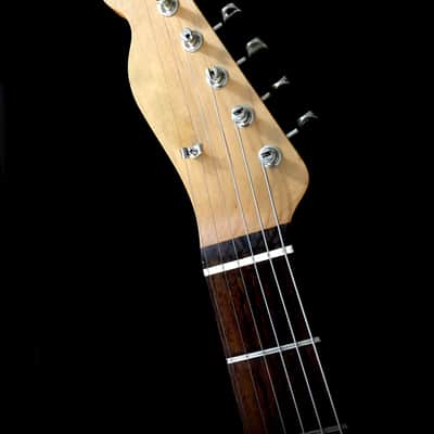 LEFTY! TL66 Custom Relic Build Solid 1-Piece Mahogany Aged Walnut Satin Guitar 7.1 Lb HSC image 3
