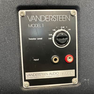 Pair Of Vintage Vandersteen Audio Model 1 Audiophile image 8