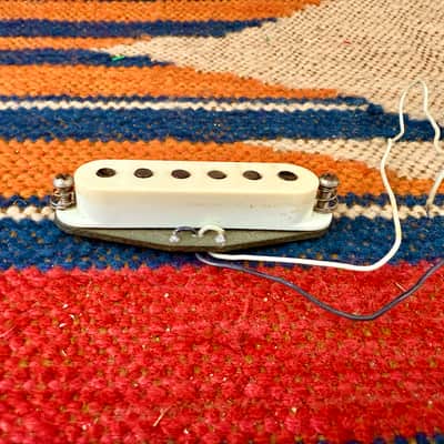 Vintage 1977 Fender Stratocaster Grey Bottom Guitar Pickup Neck 1970's image 7