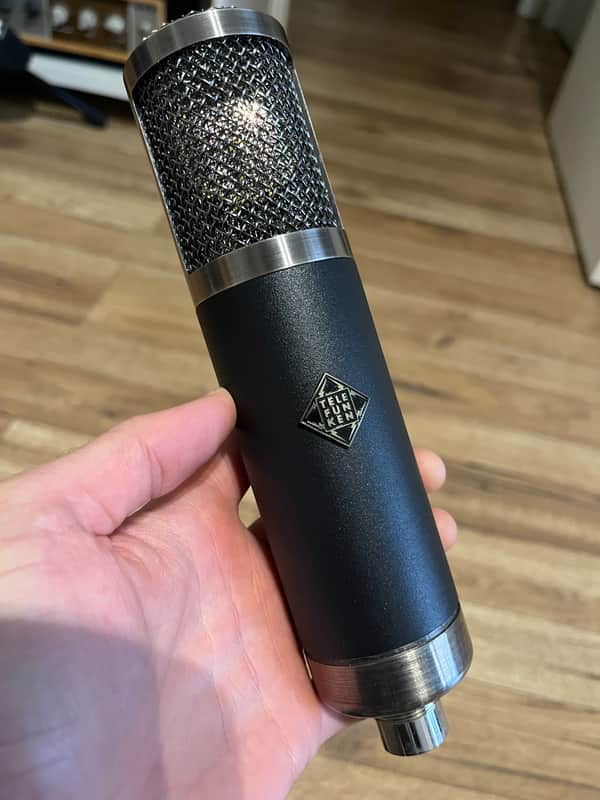 Telefunken TF47 Large Diaphragm Multipattern Tube Condenser Microphone 2019 - Black image 1