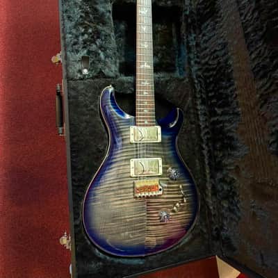 PRS Custom 24 Wood Library 2017 - Charcoal Violet 10 Top image 1