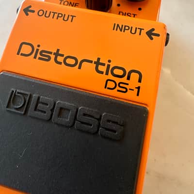 Boss DS-1 Distortion MIJ 1982 (Black Label) w Original Box image 2