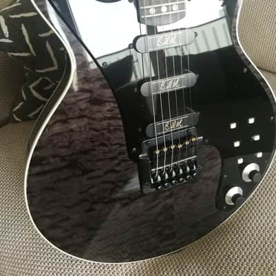 Guild Brian May BHM1 1984 Black with maple top image 4