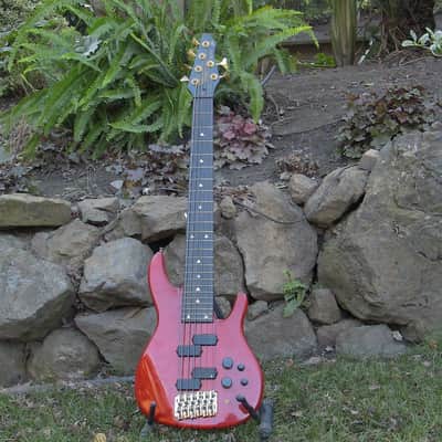 Peavey TL-6 Neck Thru  Red image 12