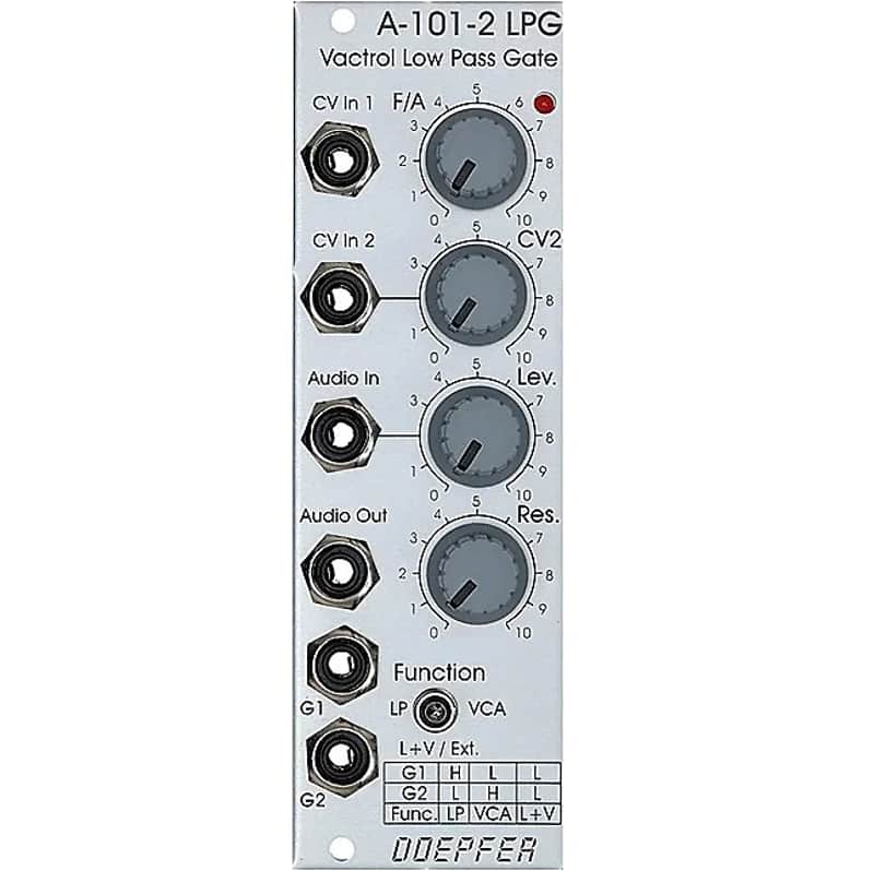 Doepfer Musik Elektronik A-101-2 Vactrol Low Pass Gate LPG image 1