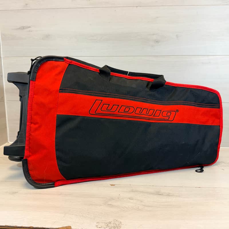 Ludwig Student Bell & Practice Pad Percussion Kit w/ Rolling Bag & Stand 2000's image 1