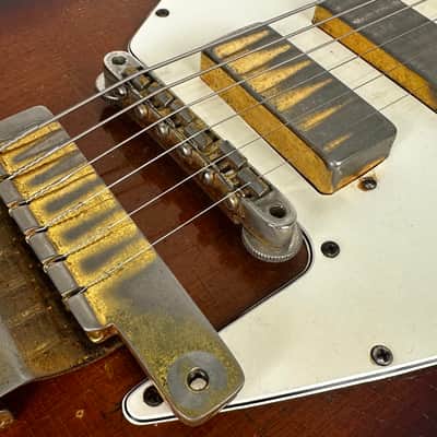 Gibson Firebird VII Non-Reverse 1965 - Sunburst Owned and Played by The Dandy Warhols Peter Holmström image 7