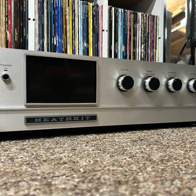 Vintage Heathkit AR-1515 AM/FM Stereo Receiver Silver Made in USA 1970s TESTED ✅ image 4