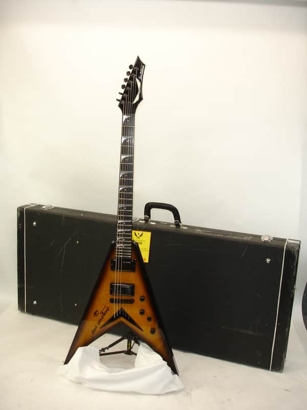 Dean USA Dave Mustaine VMNT Signature Series Guitar Tobacco Burst w/ Case image 1