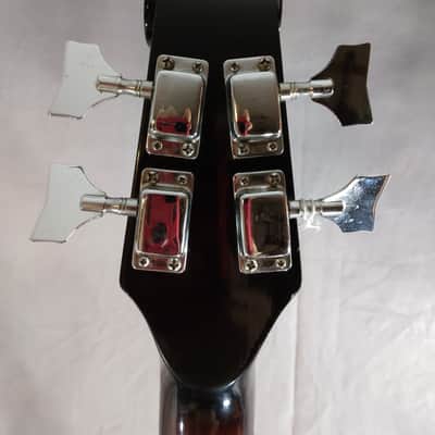 Sears Vintage 1960s Violin Bass Guitar Made in Japan 1960s Tobacco Burst image 7