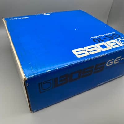 Boss GE-10 Graphic EQ 1976 - 1977 with Original Box (Vintage, Made in Japan, MIJ) image 11