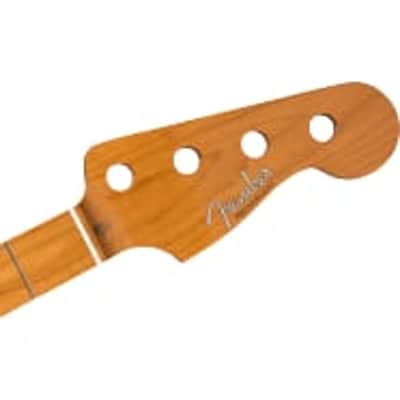 Fender Roasted Maple Vintera '50's Precision Bass Neck, 20 Vintage Frets, 7.25", "C" Shape image 3