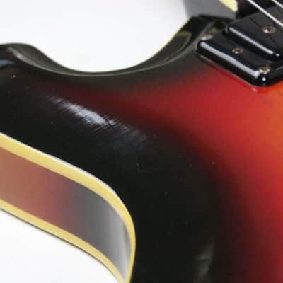 RARE 1966-1967 Vintage Mosrite Combo Sunburst Rosewood Fingerboard USA 1960s Original Bakersfield Era Semie Moseley period image 23