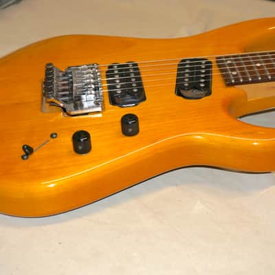 Hamer USA Diablo Guitar with Hamer Case 1991 Aztec Gold image 9
