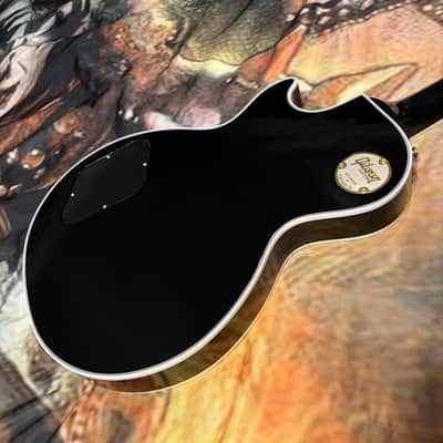 QUILT 👵! 2025 Gibson Custom Shop Les Paul Custom 7A Quilt Top M2M Made To Measure Northen Lights Ebony Fretboard Special Order Figured F Q 5A 7A 1960 V2 Neck Nordic Blue Blueberry Cobalt Trans Aqua Custombucker Pickups Gold Hardware Full Gloss image 3