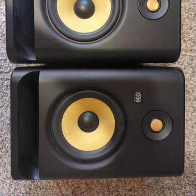 KRK RP-7 Rokit G4 2-Way 7" Active Studio Monitors (Pair) 2019 - 2021 Black image 1