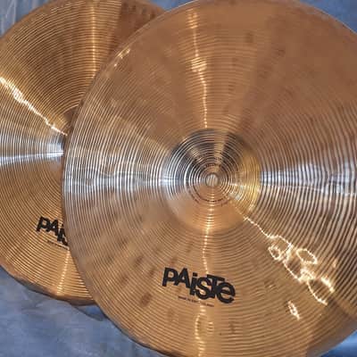Paiste 14" Signature Medium Hi-Hat Cymbals (Pair) 1989 - Present - Traditional image 4