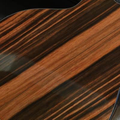 Unplayed! 2014 Taylor Custom GA Madagascar Ebony European Spruce Acoustic Guitar Natural + OHSC image 14
