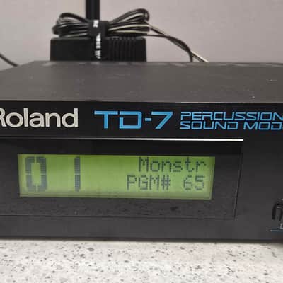 Roland TD-7 Drum Sound Module 1992 - 1999 image 5