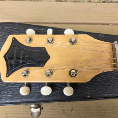Vintage Circa 1956 Magnatone Mark III (Paul Bigsby) Electric Guitar w/ Hardshell Case! image 6