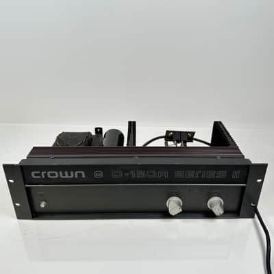 Crown D-150A Series II パワーアンプ　Amcron D-150A SERIESII D-150A SERIES(2)｜CROWN クラウン D-150A SERIESII D