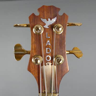 Lado 1980s J.K. LADO Super Falcon 2 Bass KULT Pearlinlays 1981 - 1983 - natur image 3