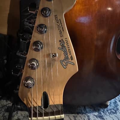 Fender Standard HSS Stratocaster with Rosewood Fretboard 2008 Olympic White image 11