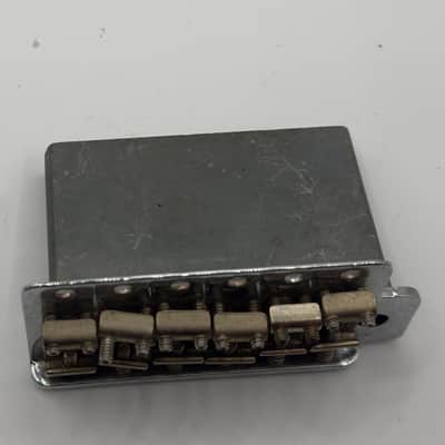 Fender Stratocaster Electric Guitar Bridge USA 1980s - Chrome image 2