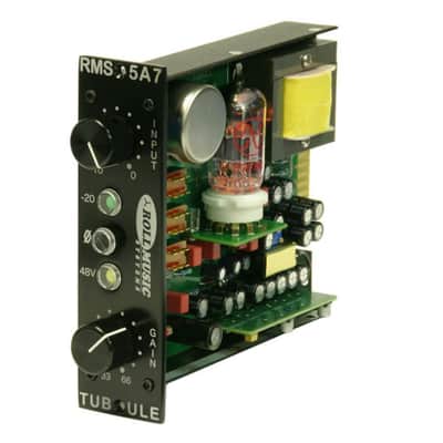 Roll Music Systems RMS5A7 Tubule 500 Series Tube Mic Preamp Module
