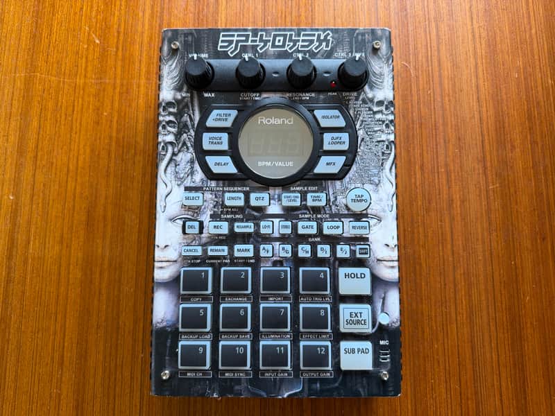 Roland SP-404A Sampler (with HR Giger skin) image 1