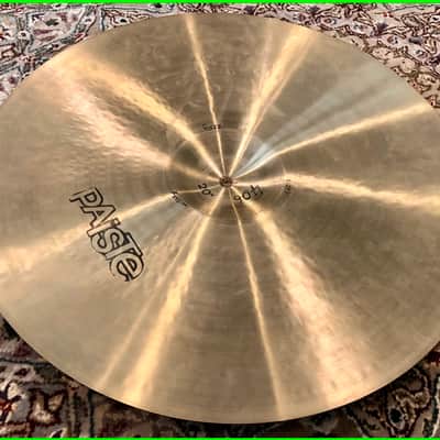 Paiste Formula 602 Seven Sound Set 7 20" Deep Ride from 1975 2353g (Who is E.C.??) image 13