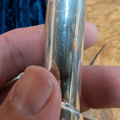 Gemeinhardt 2SP Straght-Headjoint Flute with Offset G 2010s - Silver-Plated image 5