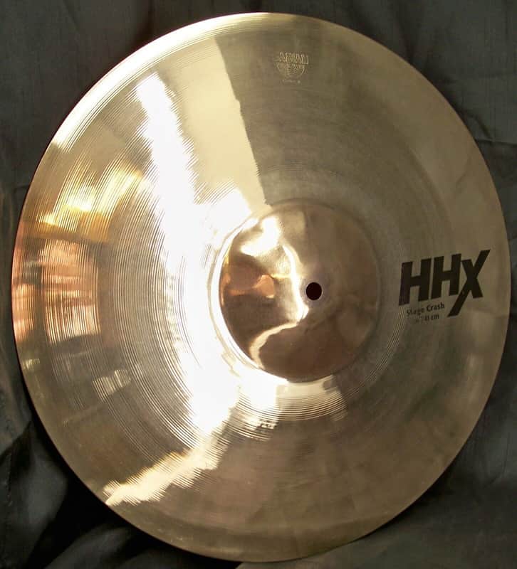 Sabian HHX 16" Stage Crash Cymbal/Brilliant Finish/Model #11608XB/Brand New image 1