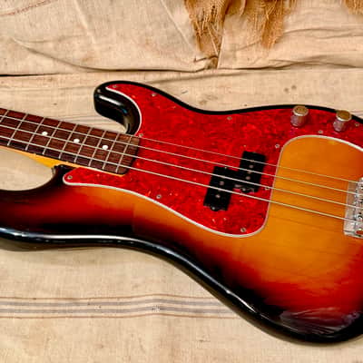 Fender MIJ '62 Reissue Precision Bass 1989 - 3 Tone Sunburst image 19