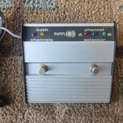 Vintage 1980's Sunn Beta Bass Amplifier Footswitch! image 2