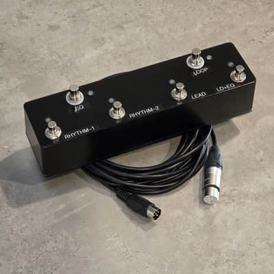Custom Mark IV FU-3 Footswitch for Mesa Boogie - w/ Custom 12-Ft Cable image 1