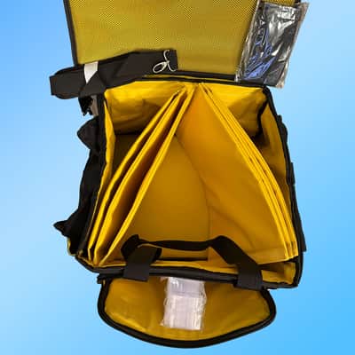 DJ Cable File Bag Organizer Yellow New image 3