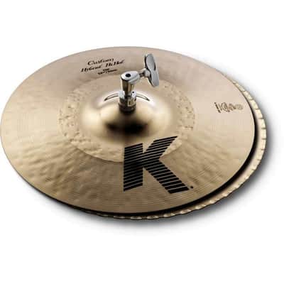 Zildjian 13.25" K Custom Hybrid Hi-Hat Cymbals (Pair) image 2