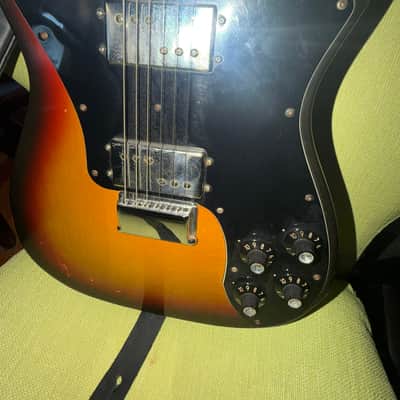 Fender Telecaster Deluxe 1975 - Tobacco sunburst image 3